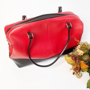 Rare Cleo & Patek Paris Black and Red Bag